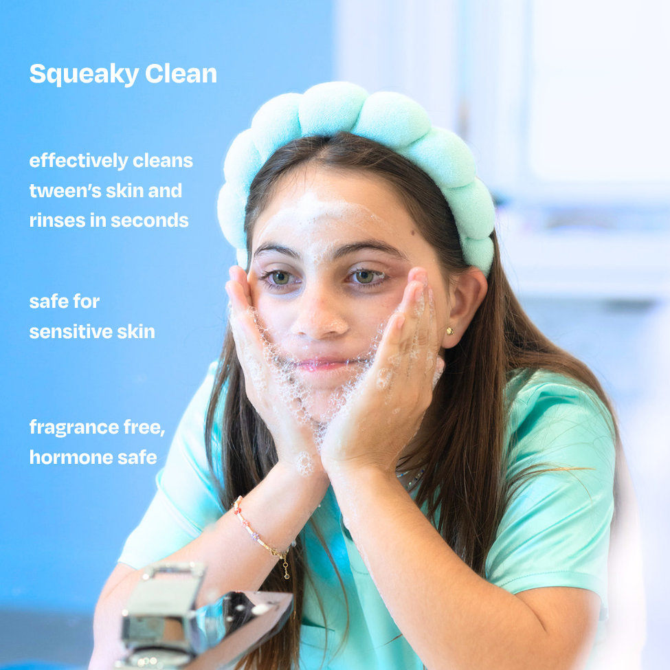 Must-Have Kids Skincare Set - Cleanser, Sunscreen, HOCL Mist
