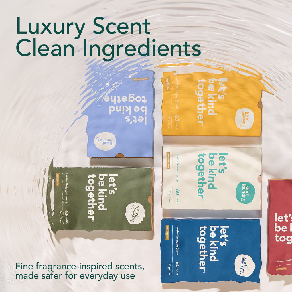 Zero Waste Laundry Detergent Sheets (Fragrance-Free)