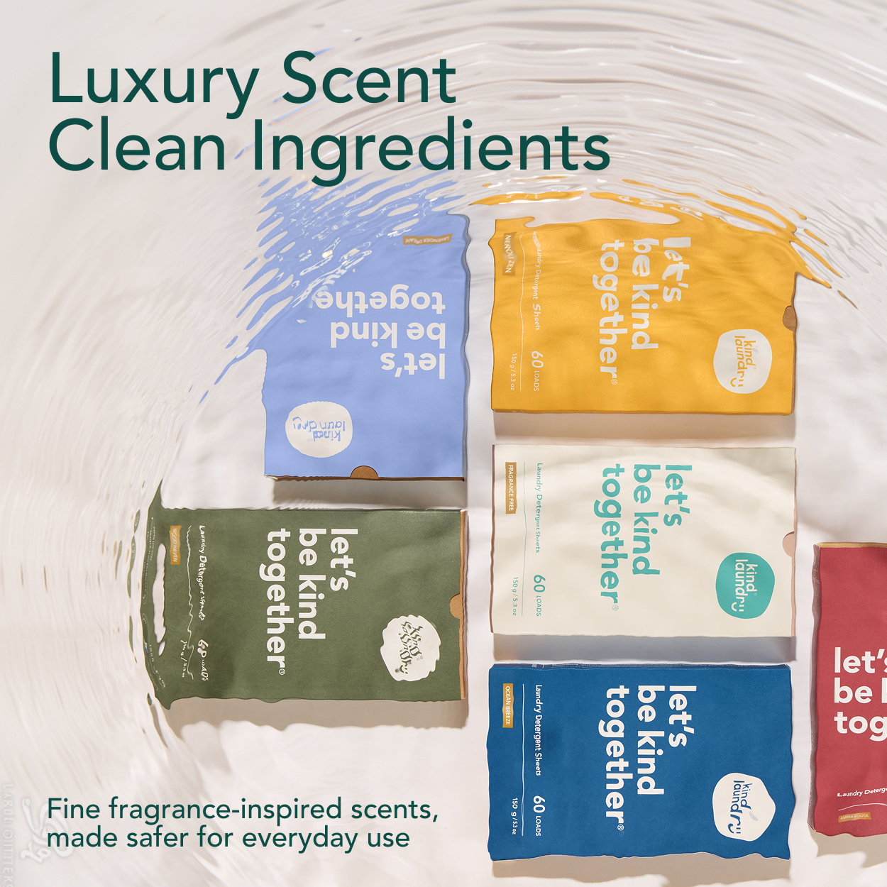 Zero Waste Laundry Detergent Sheets (Fragrance-Free)