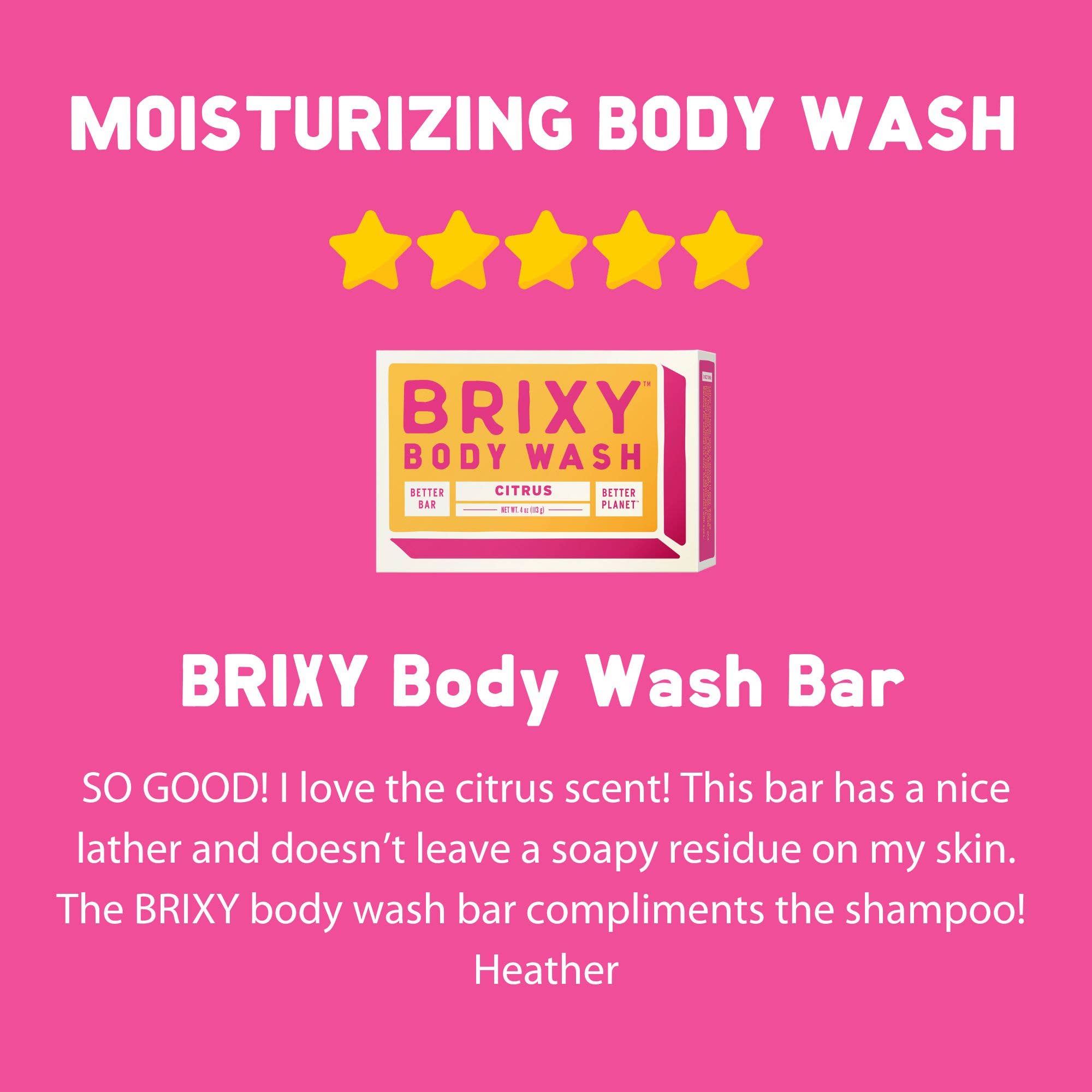 Moisturizing Body Wash Bar For Skin Barrier Support