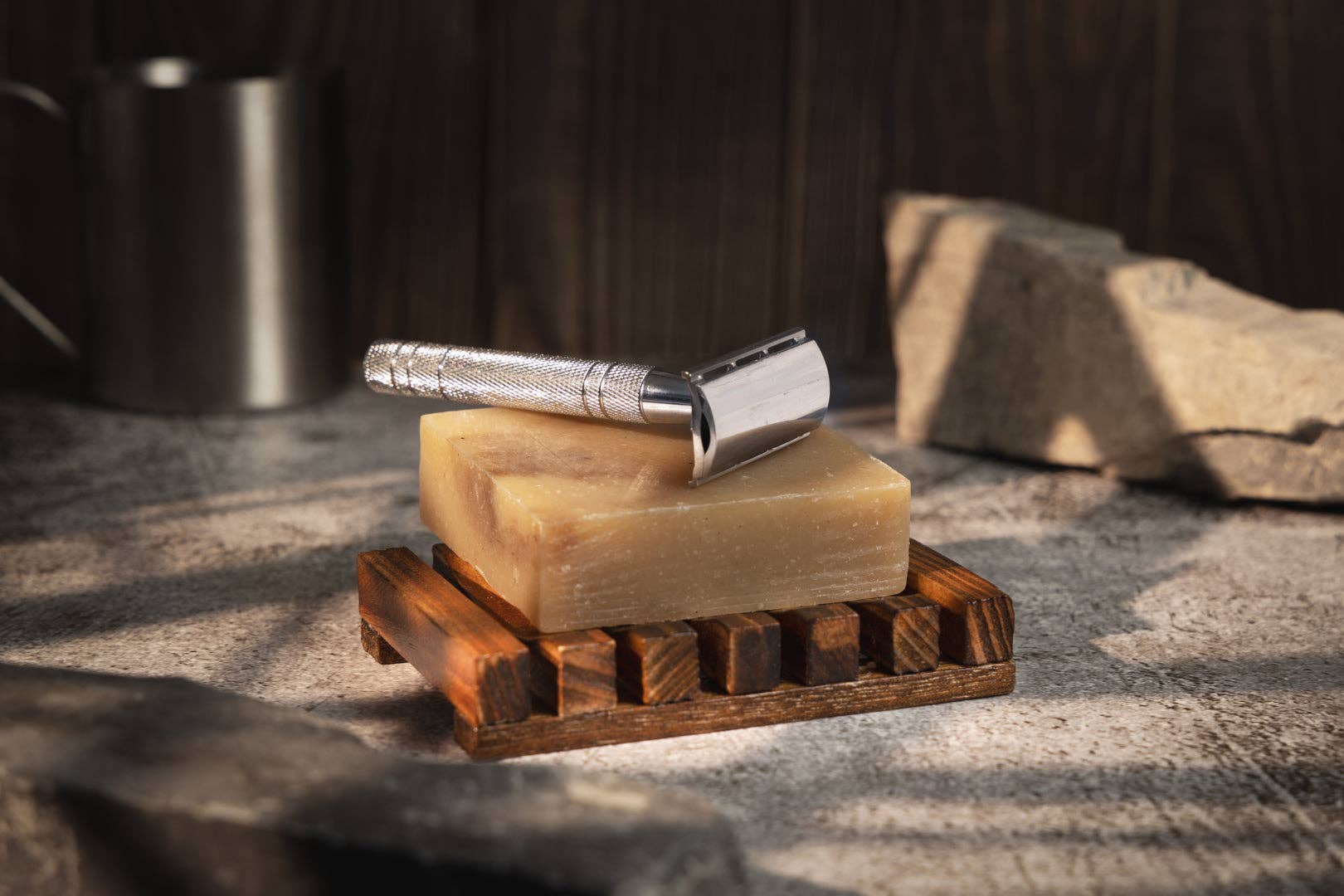 Moisturizing Shave Bar (No Artificial Fragrances or Colors)