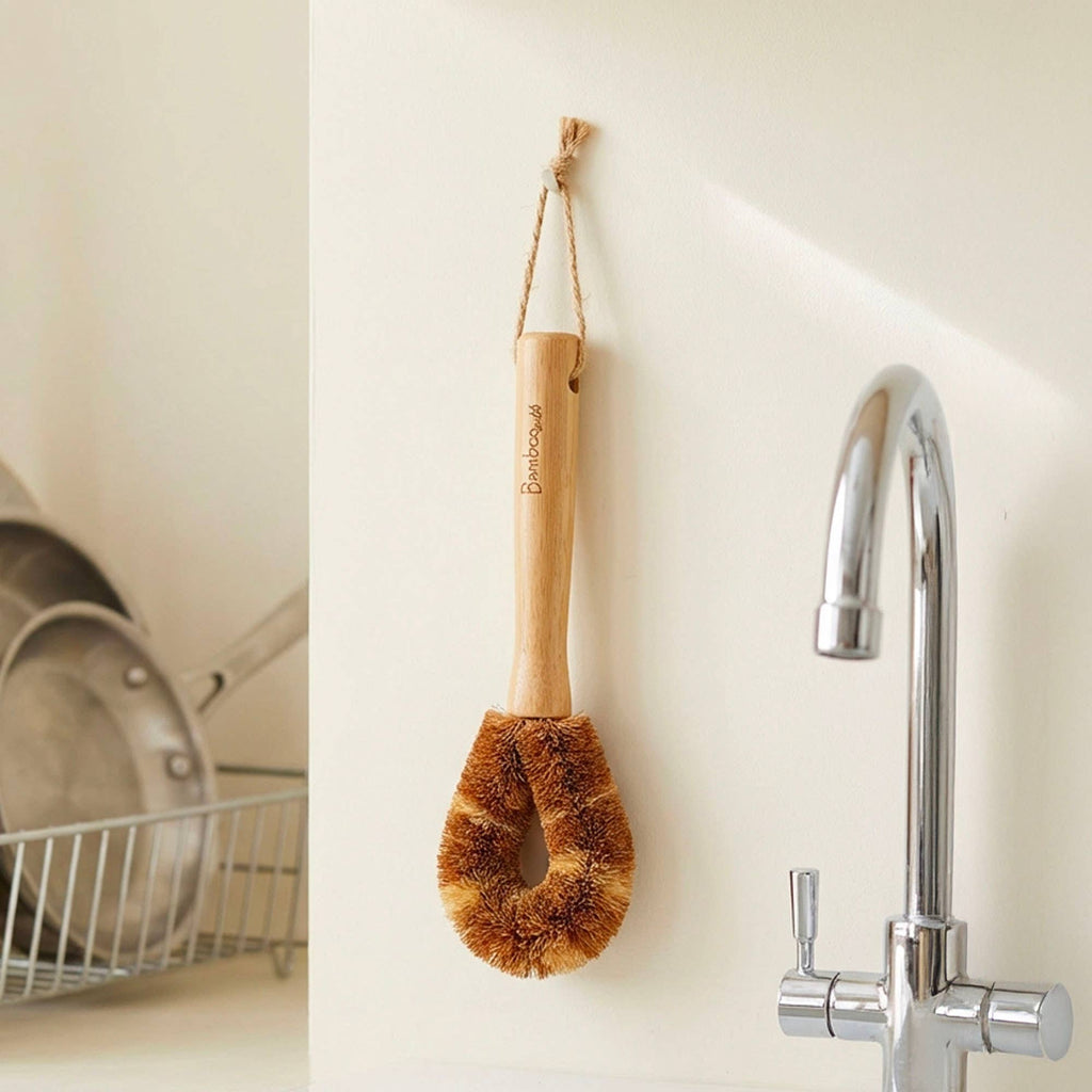 Bamboo Bottle Cleaning Brush | Scrubber Bestseller