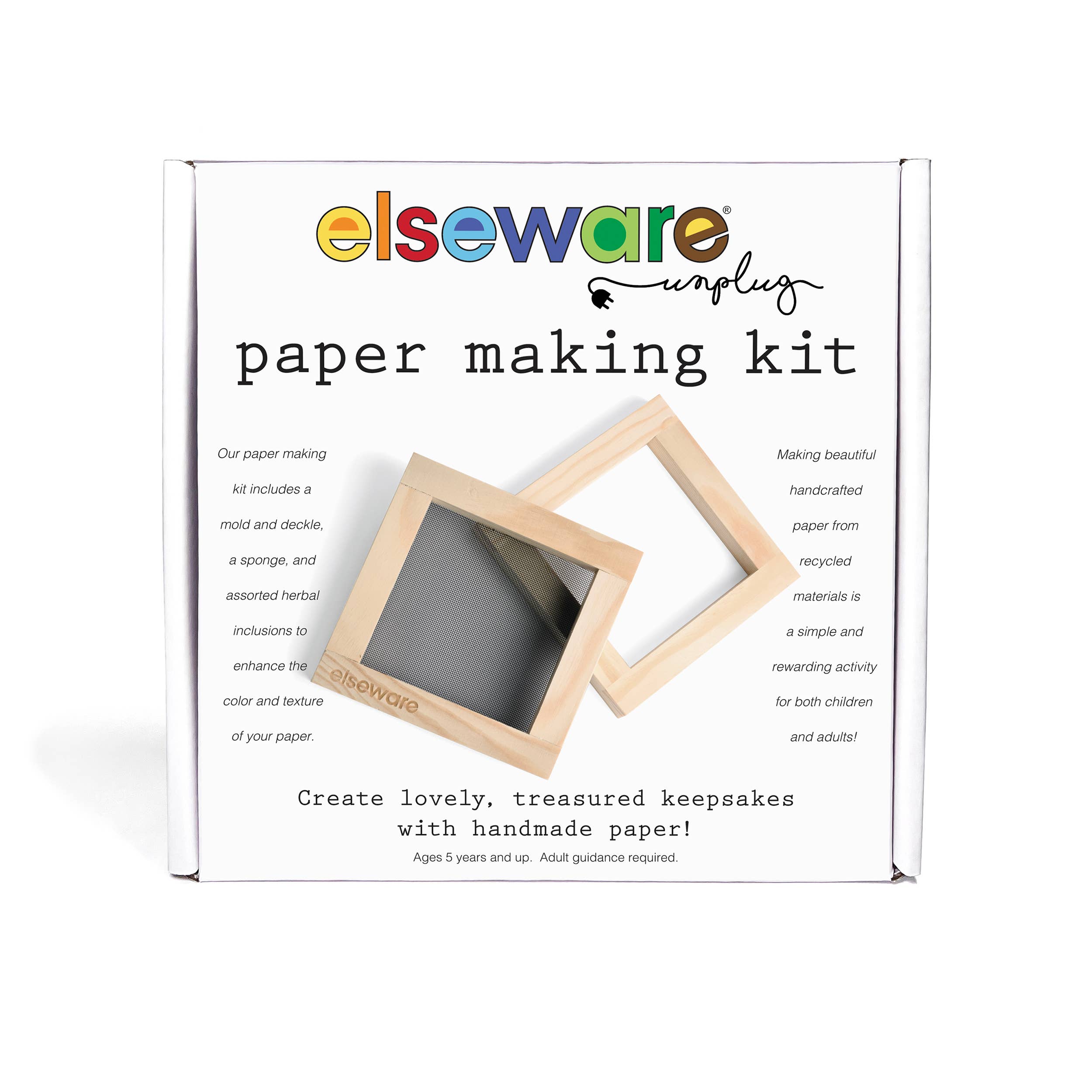 Paper Making Kit - DIY Recycled Handmade Paper Craft