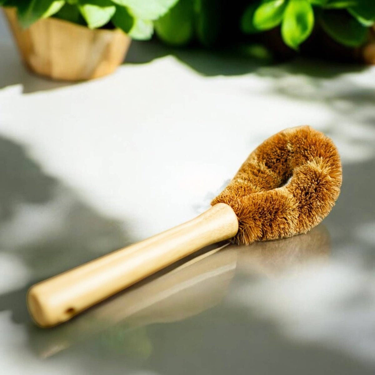 Bamboo Glassware Scrub Brush | Kitchen Cleaning Bestseller