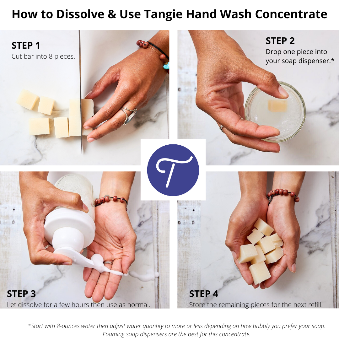 Foaming Hand & Body Soap Bar – 1 Gallon Refill, 4 Scents