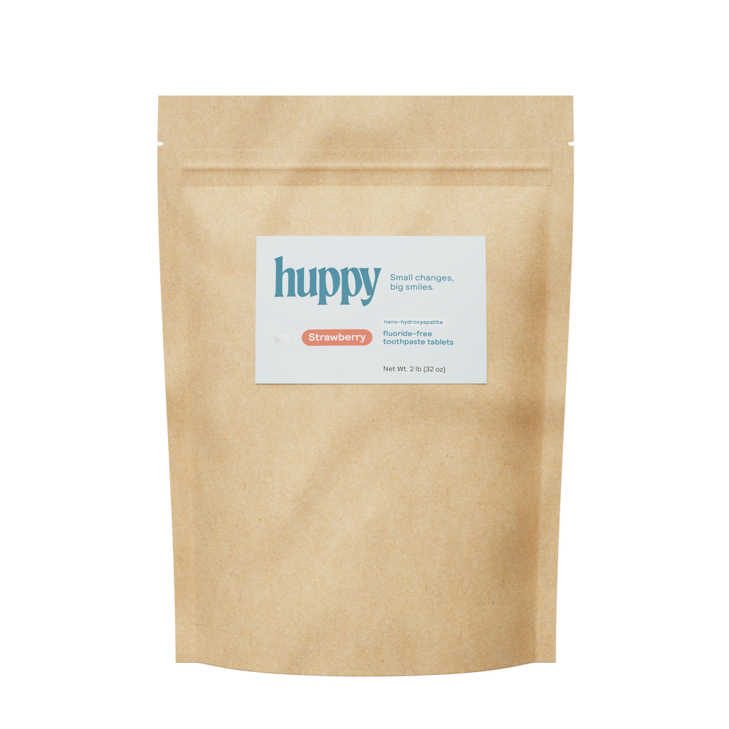 Fluoride-Free Toothpaste Tablets - Strawberry