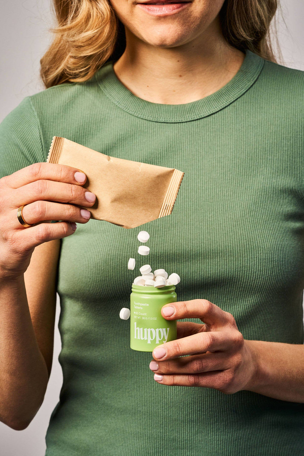 Fluoride-Free Toothpaste Tablets - Peppermint