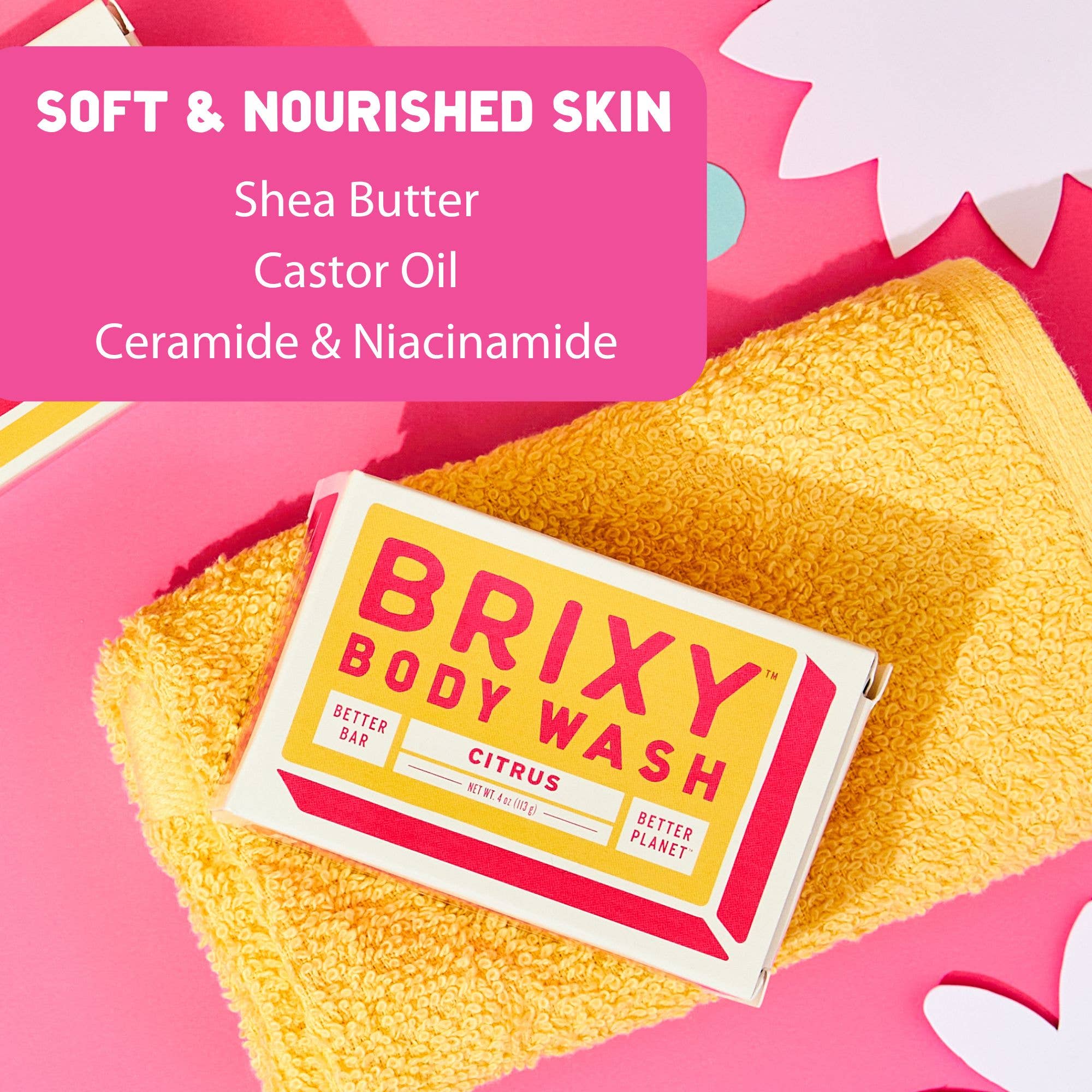 Moisturizing Body Wash Bar For Skin Barrier Support