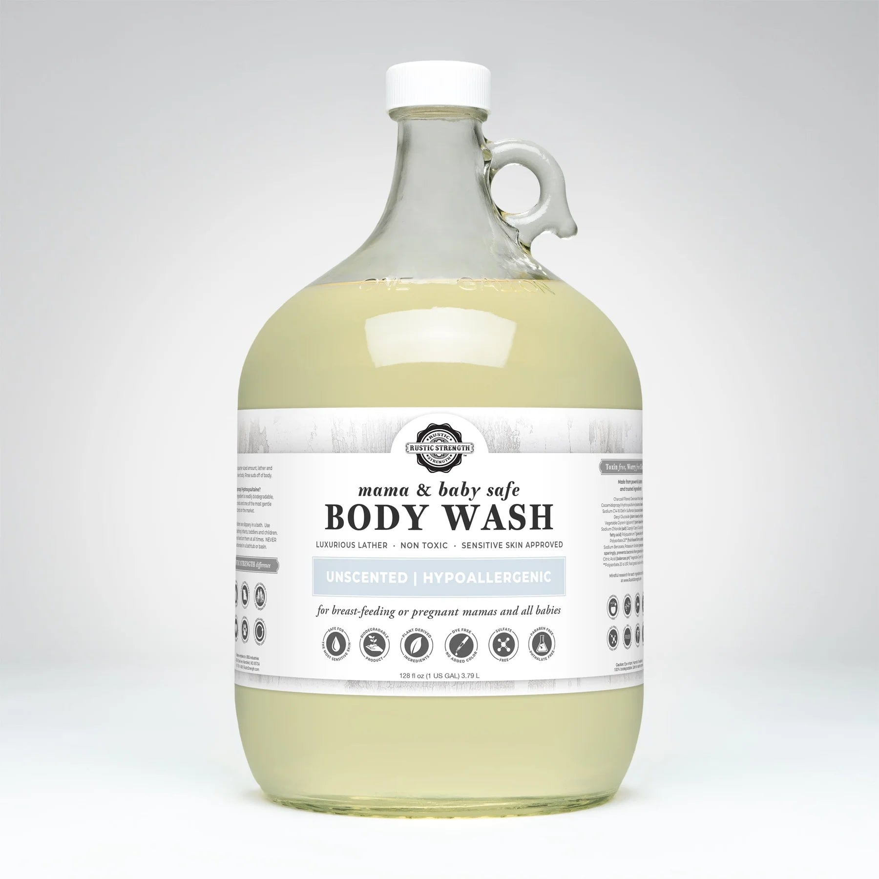 Rustic Strength Body Wash - Unscented