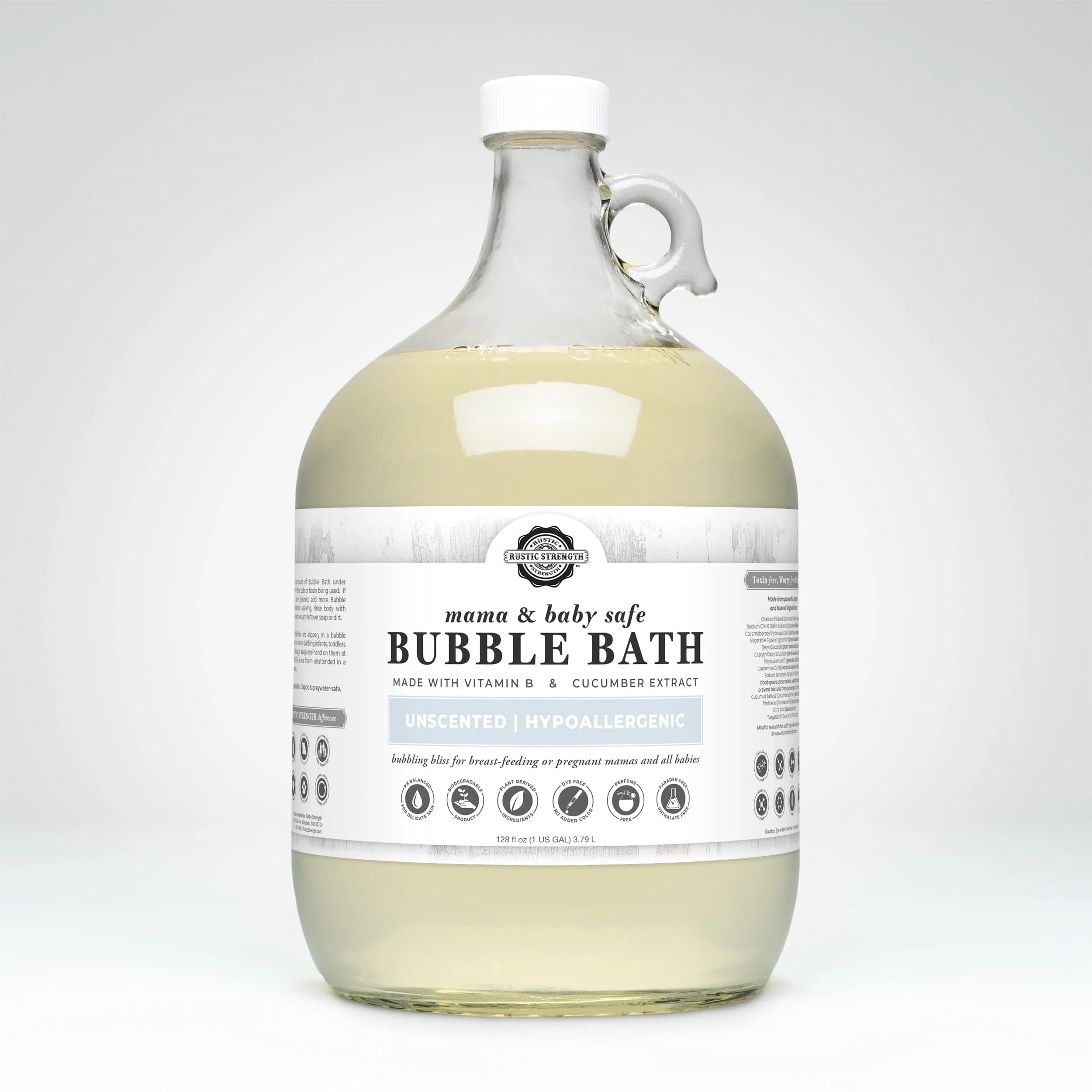 Rustic Strength Bubble Bath - Unscented