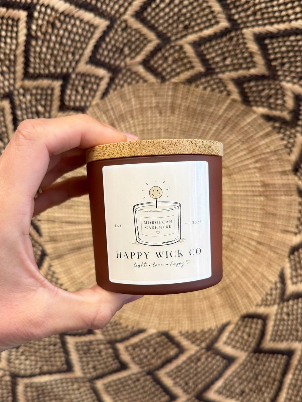 Beeswax Candles by Happy Wick Co