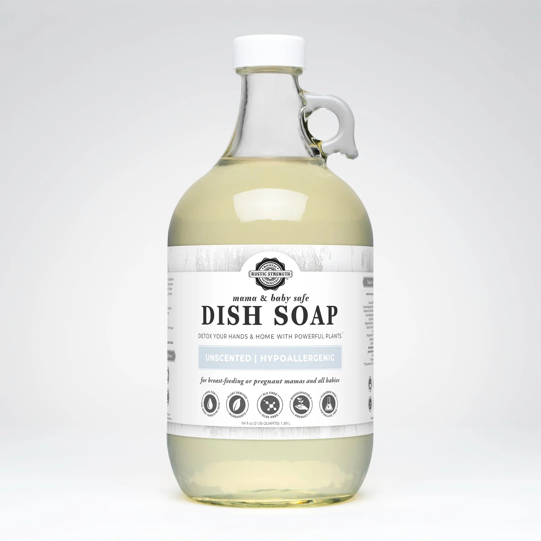 Rustic Strength Dish Soap - Unscented