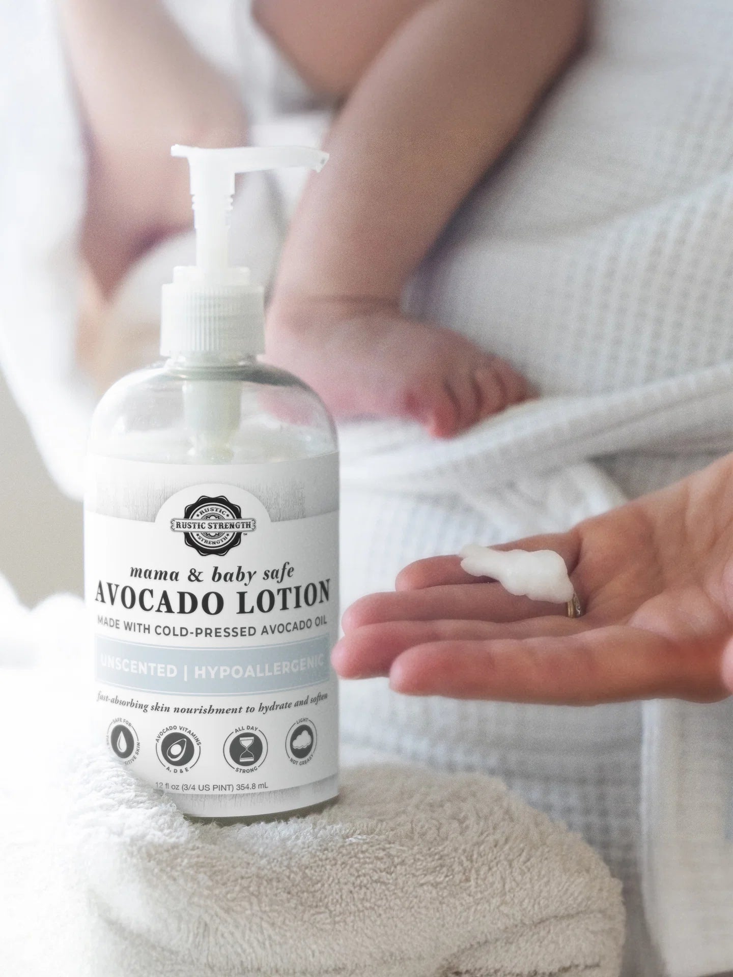 Rustic Strength Avocado Lotion
