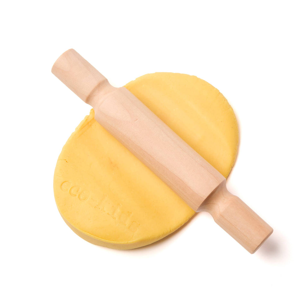 Eco-Dough Wooden Tools - 12 Assorted, All-Natural, Kid-Safe