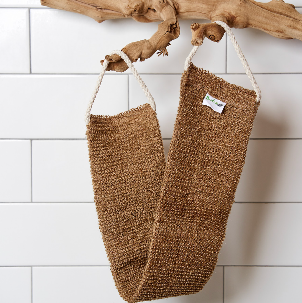 Sisal Linen Back Exfoliating Strap | Wellness Bestseller