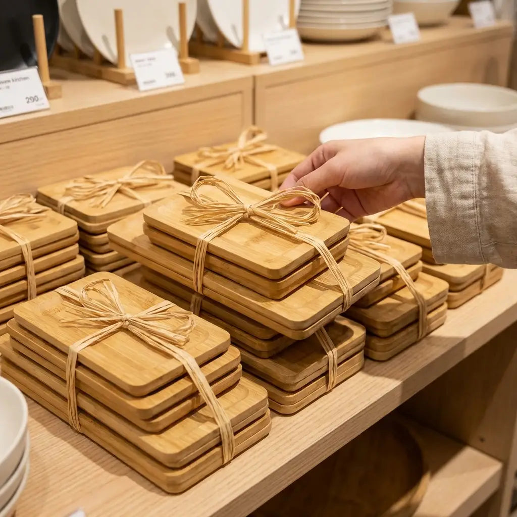 Bamboo Plate Set