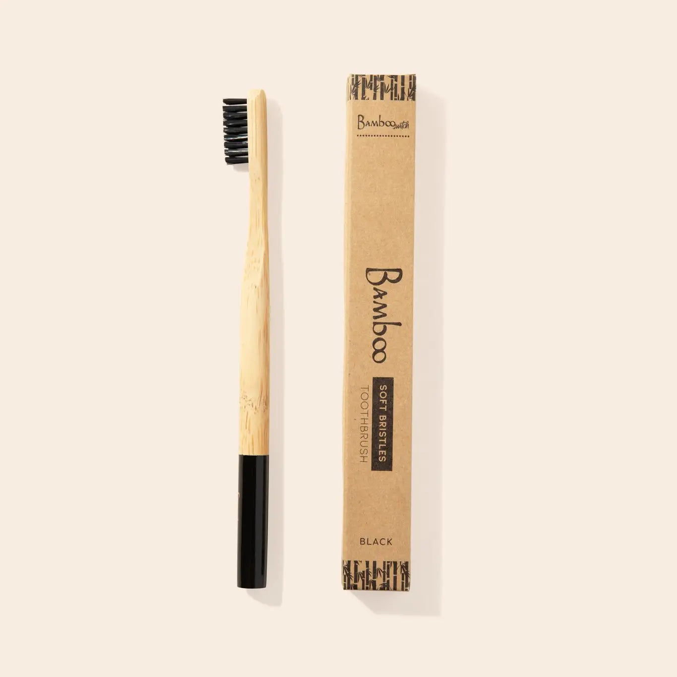 Bamboo Toothbrush Black