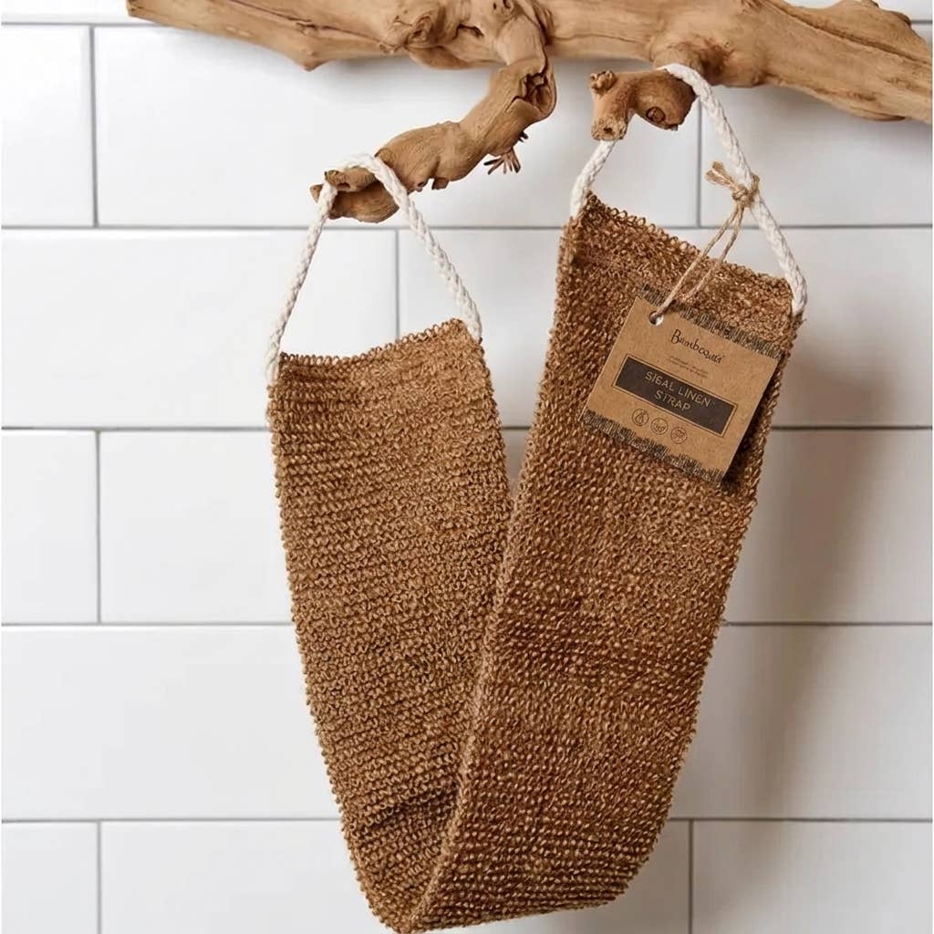 Sisal Linen Back Exfoliating Strap | Wellness Bestseller