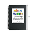Watercolor Paper Pad - Large - 7x10in - 110lb Cotton Rag