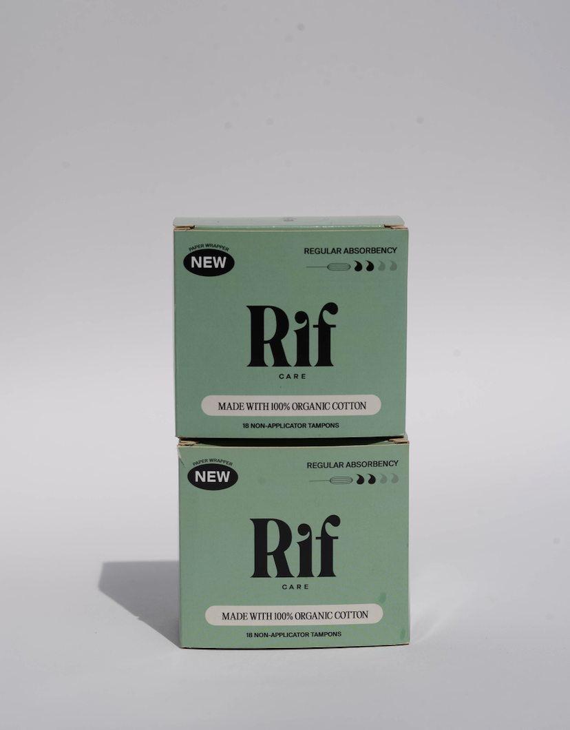 Regular Absorbency Organic Non Applicator Tampons  (18 ct)