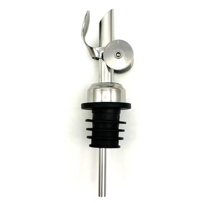 Self Closing Pour Spout - Silver